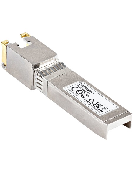 Módulo Transceptor SFP+ Compatible con HPE 813874-B21 - 10GBASE-T - SFP a RJ45 Cat6 / Cat5e - SFP+ Ethernet Gigabit de 10Gb - R