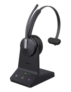 WH64 Mono UC Auriculares Inalámbrico Diadema Oficina/Centro de llamadas USB Tipo C Bluetooth Negro