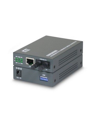 KC-350 100Mbit/s 1310nm Monomodo Gris convertidor de medio