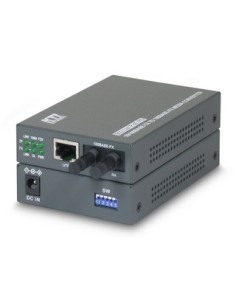 KC-350 convertidor de medio 100 Mbit/s 1310 nm Multimodo Gris