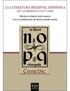La literatura medieval hispanica en imprenta