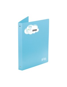 CARP. CARCHIVO 4AN 25MM PP SOFT A4 AZUL PASTEL  5 pieza(s)  12364210