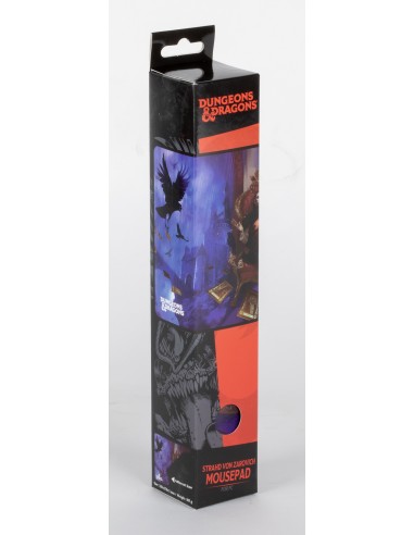 KX DND MOUSEPAD CURSE OF STRAHD Alfombrilla de ratón para juegos Púrpura, Rojo