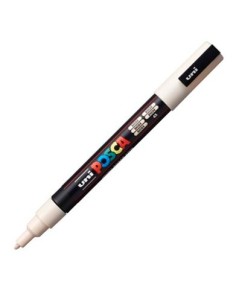 UNIBALL MARCADOR POSCA PC-3M PUNTA CÓNICA 0,9 - 1,3 MM BEIGE