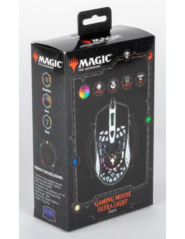 KX MAGIC ULTRA LIGHT MOUSE ratón Ambidextro USB tipo A Óptico 12400 DPI