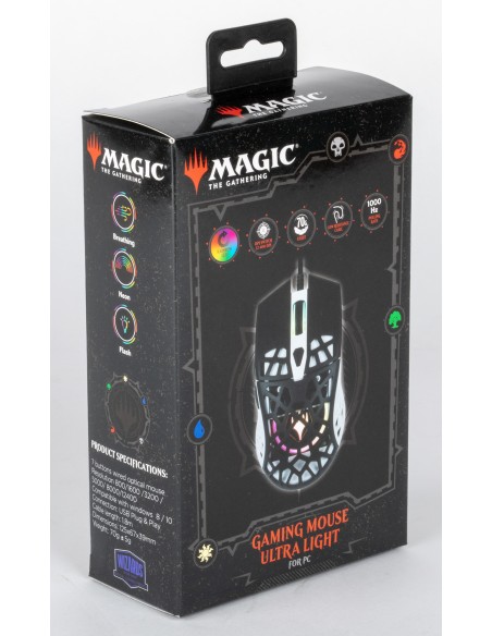 KX MAGIC ULTRA LIGHT MOUSE ratón Ambidextro USB tipo A Óptico 12400 DPI KX MAGIC ULTRA LIGHT MOUSE ratón Ambidextro USB tipo A Óptico 12400 DPI