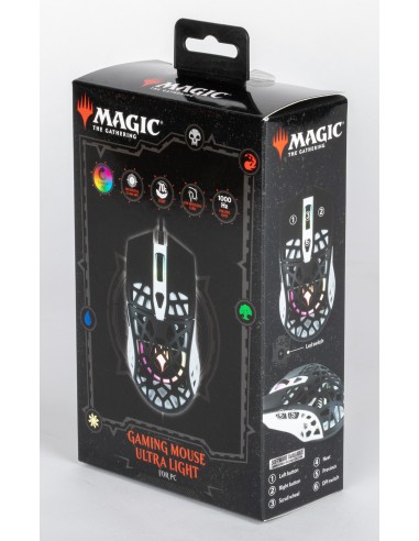 KX MAGIC ULTRA LIGHT MOUSE ratón Ambidextro USB tipo A Óptico 12400 DPI