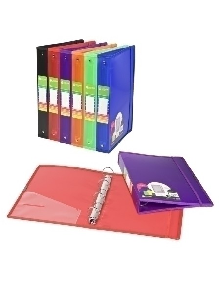 CARPETA CARCHIVO DUNE A4+ 4 AN.40 NARANJ - Pack de 4 unidades