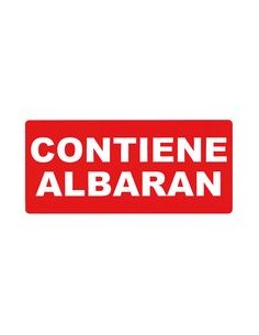 Rollo 200 etiquetas contiene albaran 50x100mm Apli