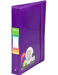 Dune carpeta de cartón A4+ Púrpura - Pack de 4 unidades - 12371456
