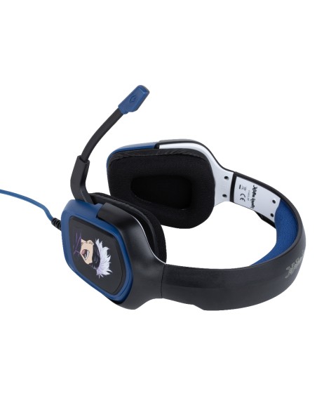 KX JUJUTSU GAMING HEADSET Auriculares Alámbrico Diadema Juego Negro, Azul