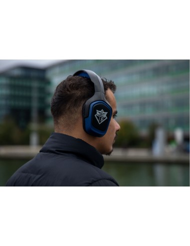 KX JUJUTSU GAMING HEADSET Auriculares Alámbrico Diadema Juego Negro, Azul