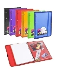 CARPEBLOC CARCH.DUNE A4 4AN.120 H NARANJ - Pack de 3 unidades