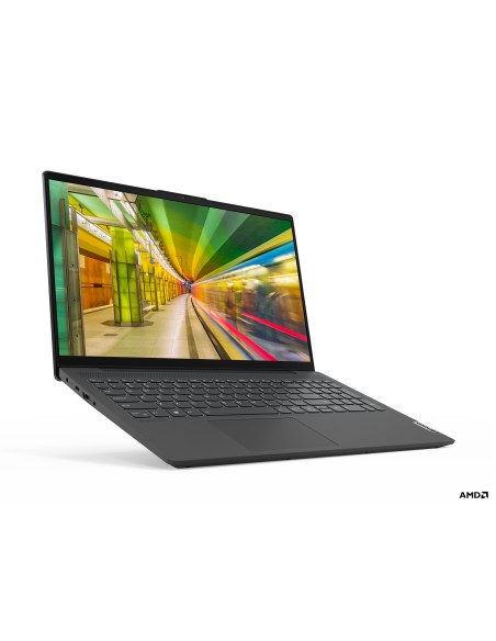 IdeaPad 5 15ALC05 Portátil 39,6 cm (15.6") Full HD AMD Ryzen 7 5700U 8 GB DDR4-SDRAM 512 GB SSD Wi-Fi 6 (802.11ax) Gris