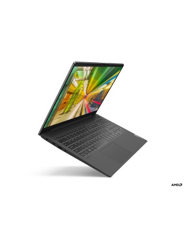 IdeaPad 5 15ALC05 Portátil 39,6 cm (15.6") Full HD AMD Ryzen 7 5700U 8 GB DDR4-SDRAM 512 GB SSD Wi-Fi 6 (802.11ax) Gris