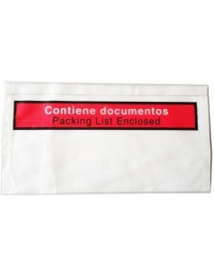 P 250 sobre autoadhesivo portadocumentos 175x135mm