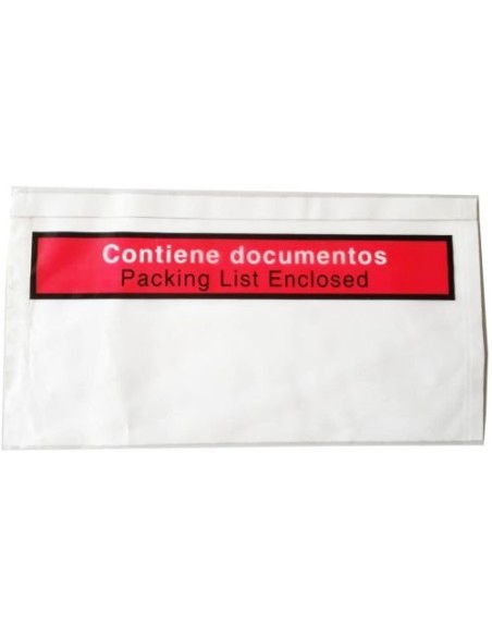 C 250 sobre autoadhesivo portadocumentos 240x135mm