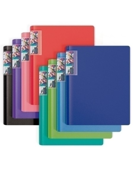 CARPETA CARCHIVO FOAM A4 4 AN.40 SURT. - Pack de 8 unidades