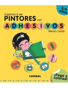 Jugamos a ser pintores con adhesivos