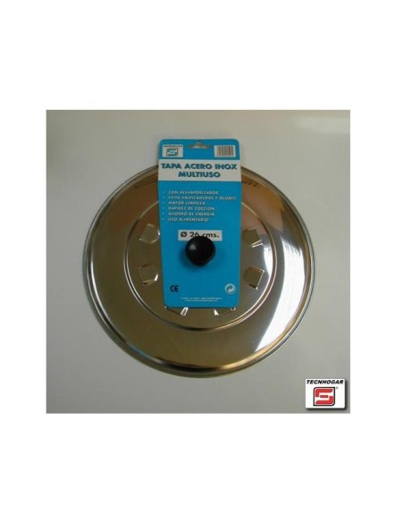 01591 tapa para alimentos Acero inoxidable Alrededor Tapa para boles