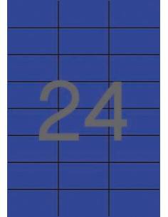 01592 etiqueta de impresora Azul