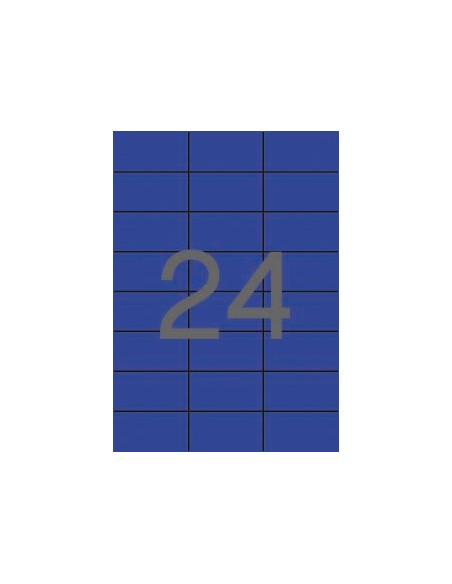 01592 etiqueta de impresora Azul