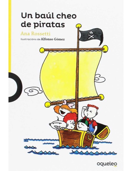 UN BAUL CHEO DE PIRATAS SERIE AMARELA 6 ANOS