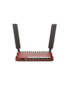 L009UiGS-2HaxD-IN router inalámbrico Gigabit Ethernet Banda única (2,4 GHz) Rojo