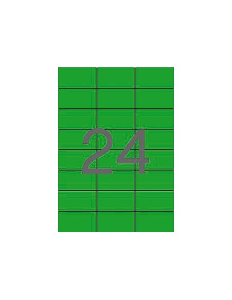 01594 etiqueta de impresora Verde