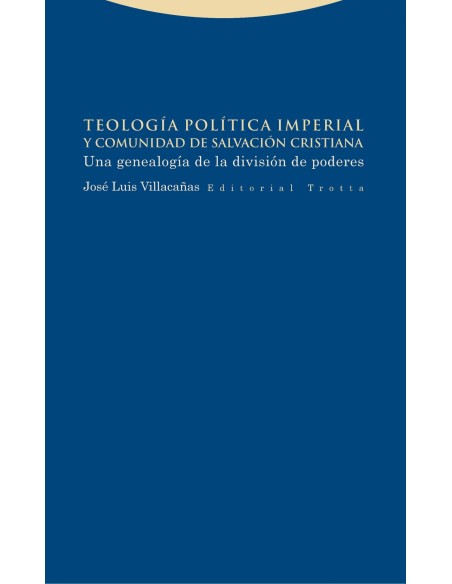 Teologia politica imperial y comunidad de salvacion cristiana
