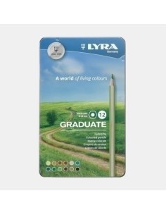 LAPICES COLOR LYRA GRADUATE EST.12 - Pack de 5 unidades