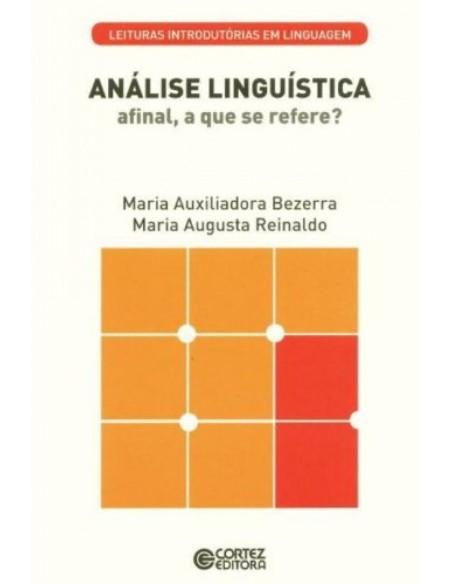 Analise lingustica afinal a que se refere