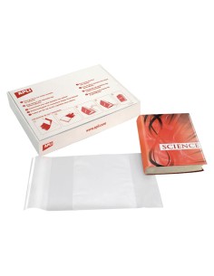 C.100U FORRO LIBROS APLI AJUST.TRANSP. 220MM 12485