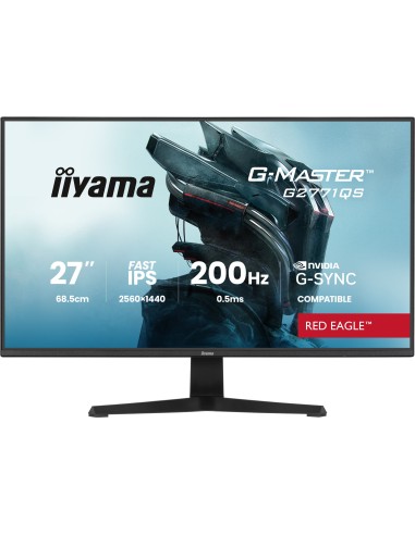 G-MASTER G2771QS-B1 pantalla para PC 68,6 cm (27") 2560 x 1440 Pixeles Wide Quad HD Negro