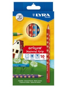 Groove laápiz de color Multicolor 10 pieza(s)