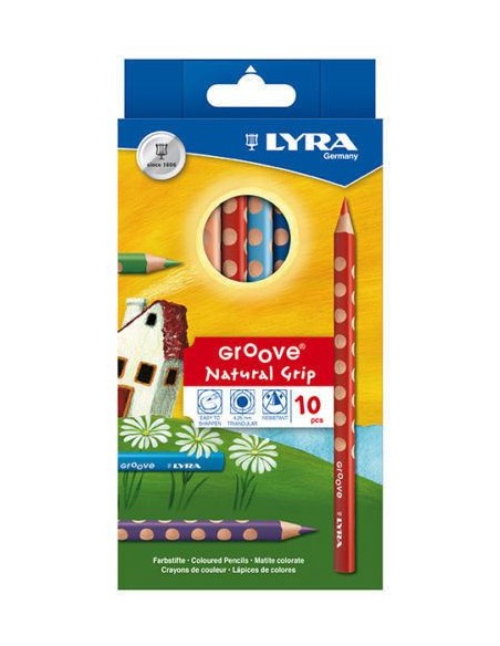 Groove laápiz de color Multicolor 10 pieza(s)