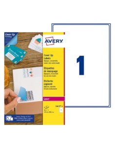 L4610-25 etiqueta autoadhesiva Rectángulo Permanente Blanco 25 pieza(s)