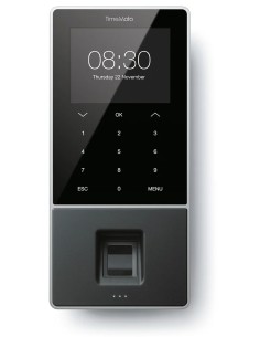 TM-828 SC Negro Huella dactilar, Contraseña, Tarjeta de proximidad, Tarjeta inteligente CC TFT Ethernet