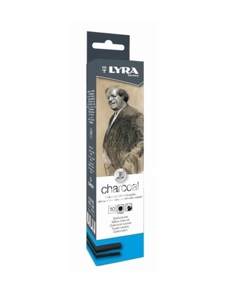 CARBONCILLO LYRA DE 2-10 mm CAJA DE 10