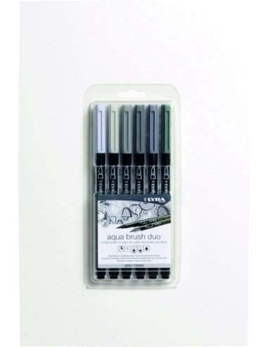 ROTUL.LYRA AQUA DUO TONOS GRISES EST.6