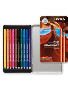 ROTUL.LYRA GRADUATE FINELINER EST.10 - Pack de 5 unidades