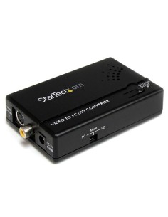 Adaptador Conversor de S-Video - Video Compuesto y por Componentes RCA a VGA