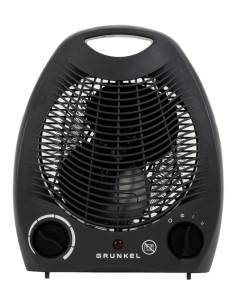 WB-2000 calefactor eléctrico Interior Negro 2000 W Ventilador eléctrico