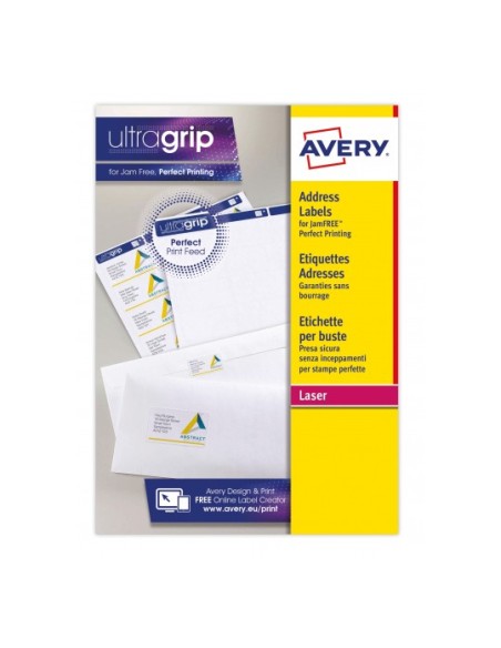 L7162-15 etiqueta para dirección Blanco Etiqueta autoadhesiva