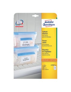 L7970-25 etiqueta autoadhesiva Rectángulo redondeado Blanco 600 pieza(s)