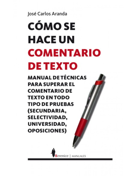 Como se hace un comentario de texto