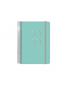 AGENDA GLOSS DÍA PÁGINA 12,5 X 18 CM VERDE DOHE 12573