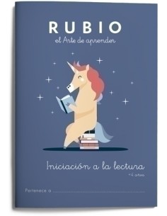 CUADERNO RUBIO A5 INICIACION LECTURA +4 - Pack de 5 unidades