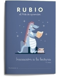 CUADERNO RUBIO A5 INICIACION LECTURA +5 - Pack de 5 unidades