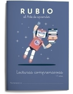 CUADERNO RUBIO A5 LECTURAS COMPR. +7 - Pack de 5 unidades